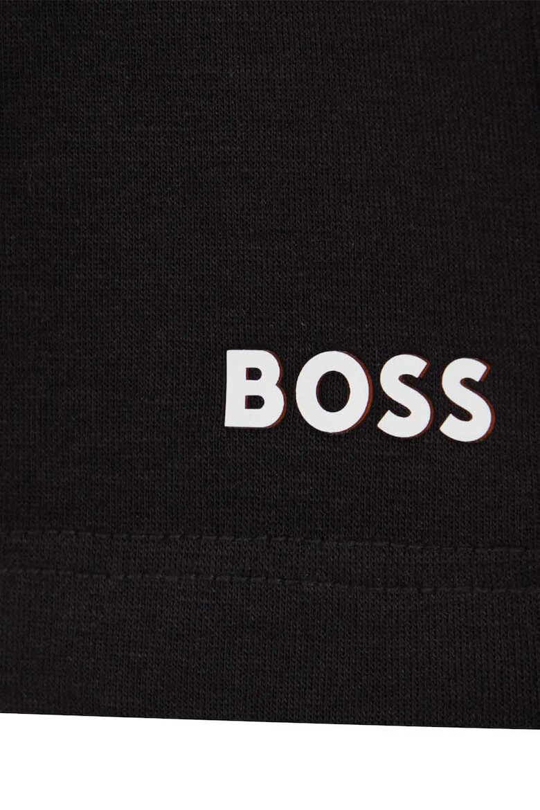 BOSS Kidswear Къс спортен екип с памук с лого - Pepit.bg