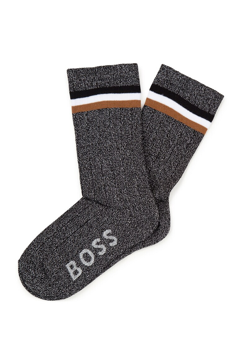 BOSS Kidswear Къси чорапи на райе - Pepit.bg