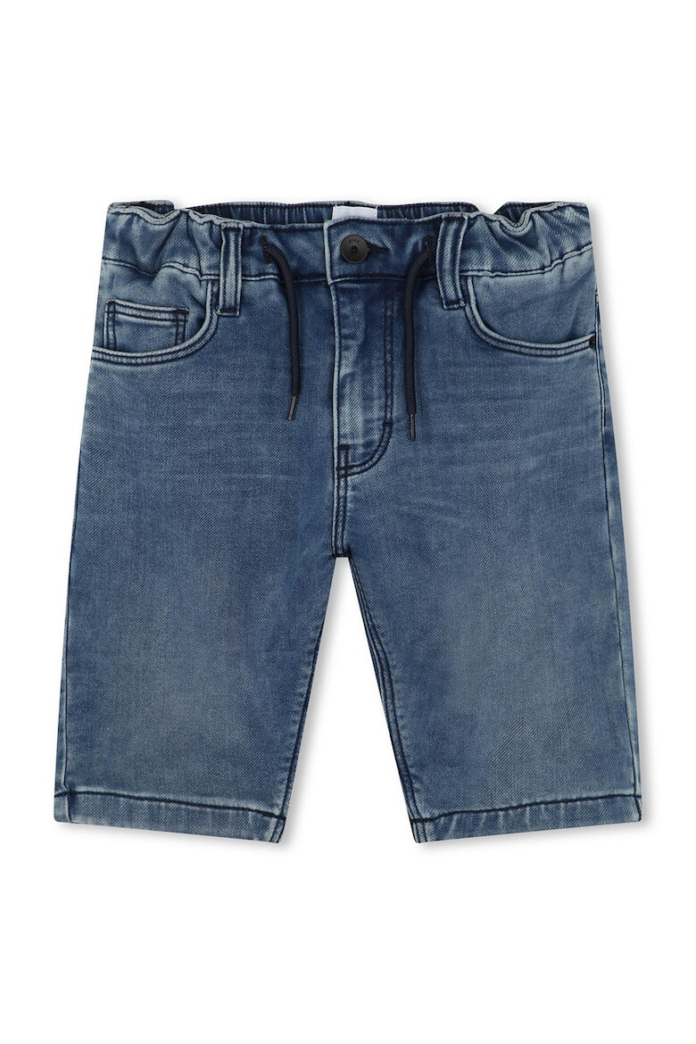 BOSS Kidswear Къси дънки с връзка - Pepit.bg