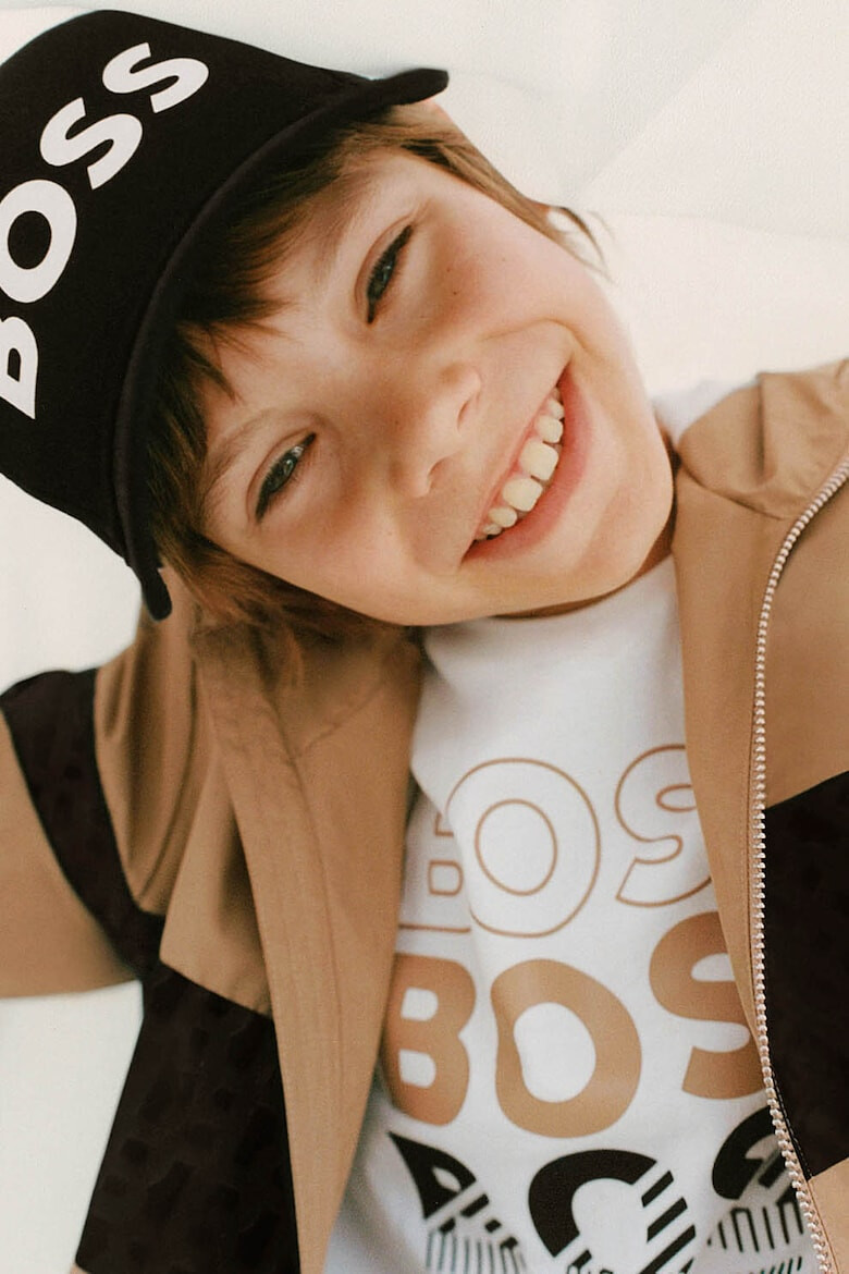 BOSS Kidswear Непромокаема ветровка с качулка - Pepit.bg