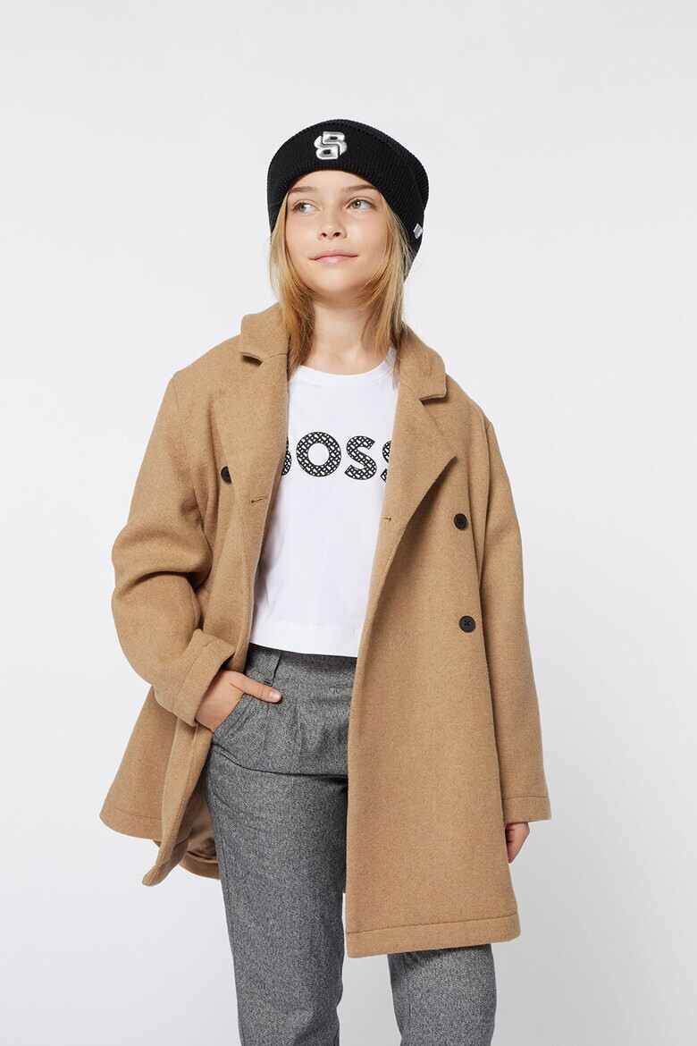 BOSS Kidswear Палто с вълна - Pepit.bg