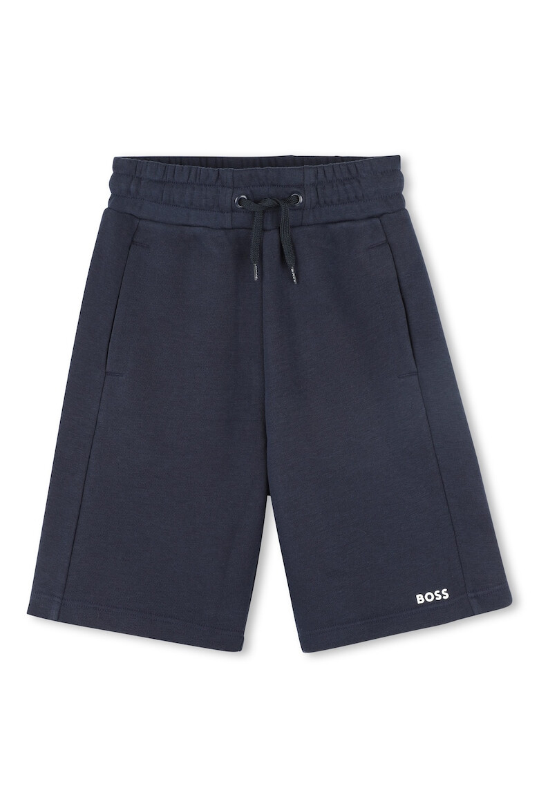 BOSS Kidswear Памучен екип с лого - Pepit.bg