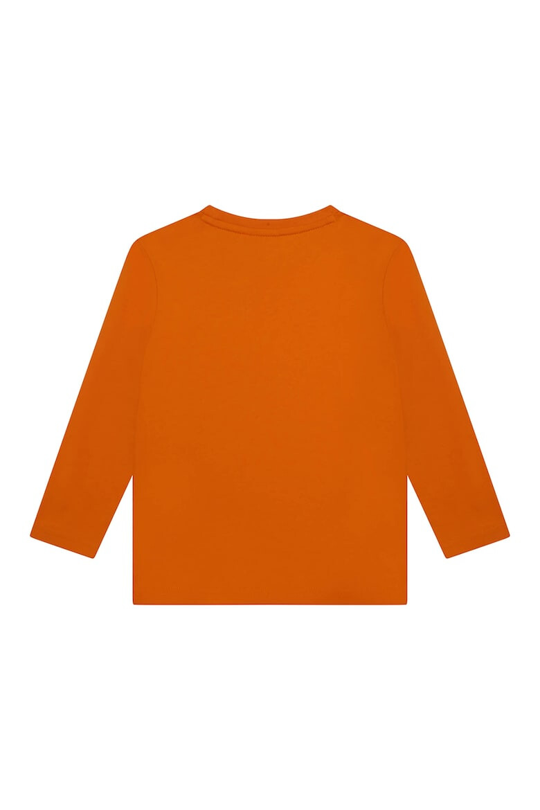BOSS Kidswear Памучна блуза с лого - Pepit.bg