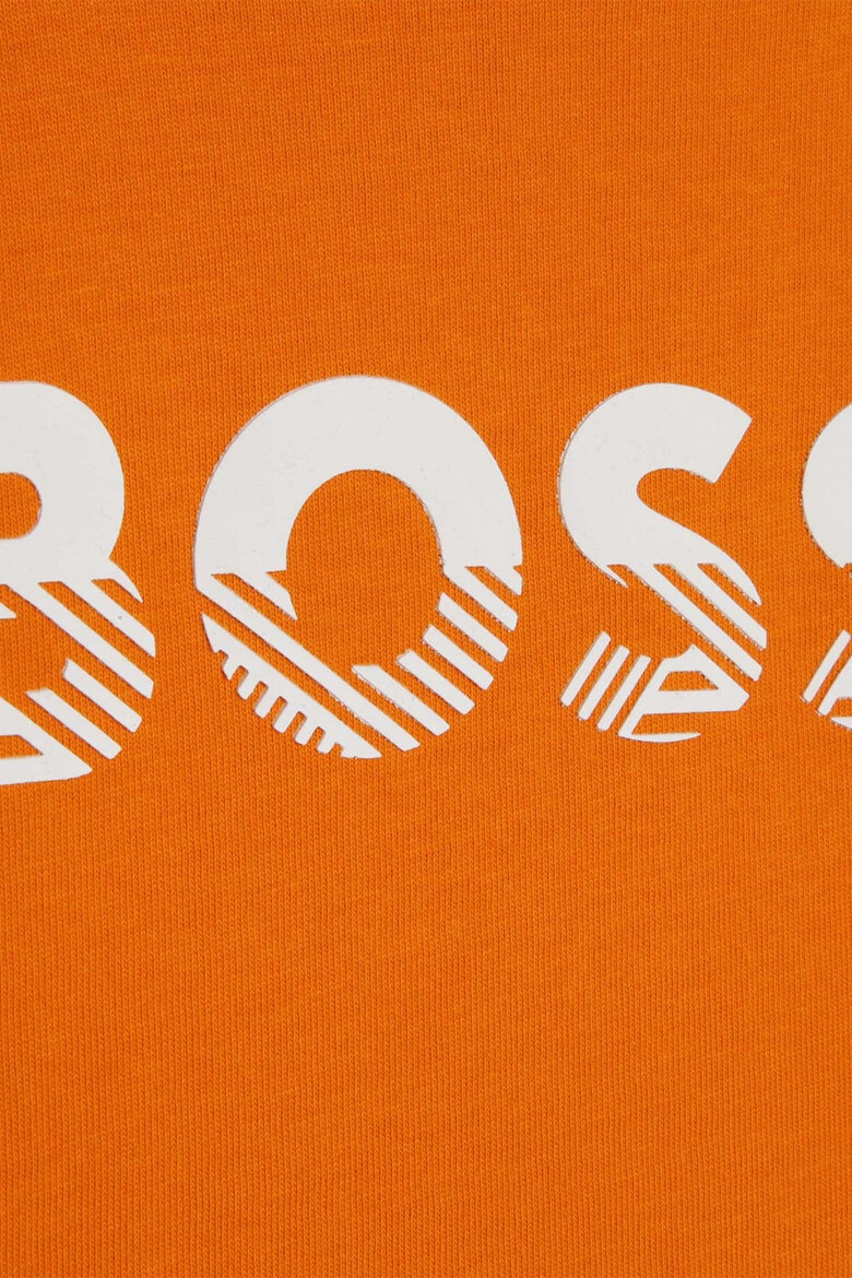BOSS Kidswear Памучна блуза с лого - Pepit.bg