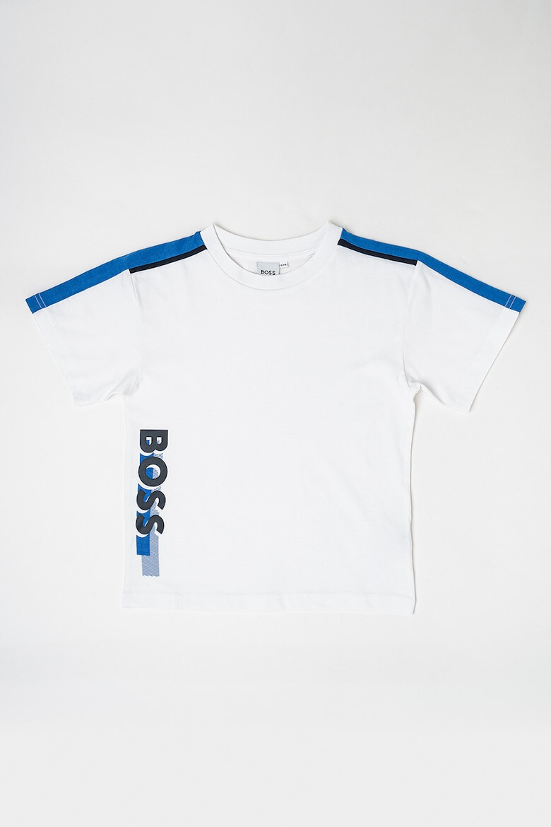 BOSS Kidswear Памучна тениска с лого - Pepit.bg