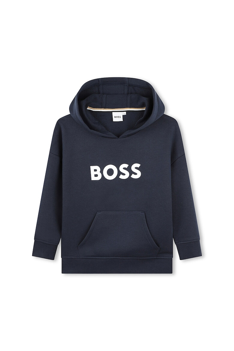 BOSS Kidswear Памучно худи с лого - Pepit.bg