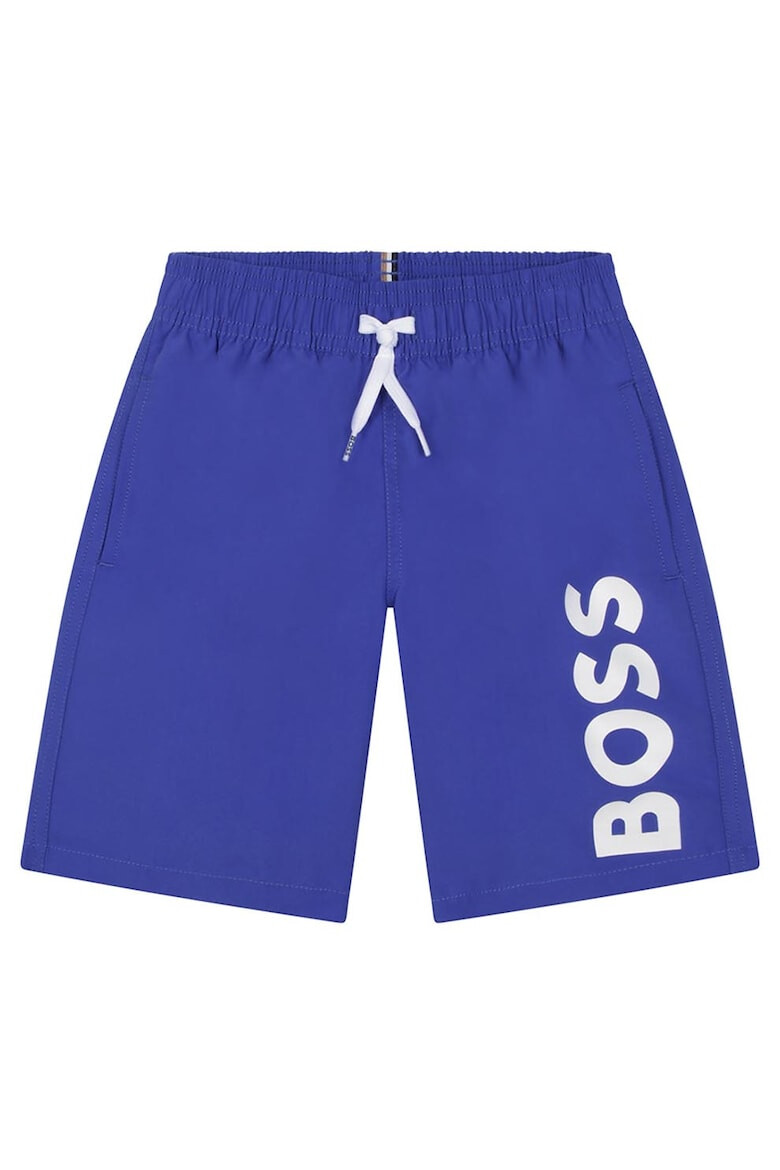 BOSS Kidswear Плувни бермуди с лого - Pepit.bg