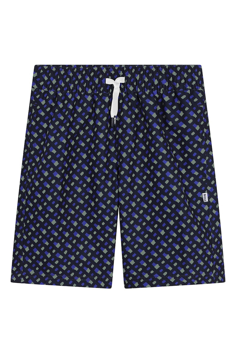 BOSS Kidswear Плувни бермуди с шарка - Pepit.bg
