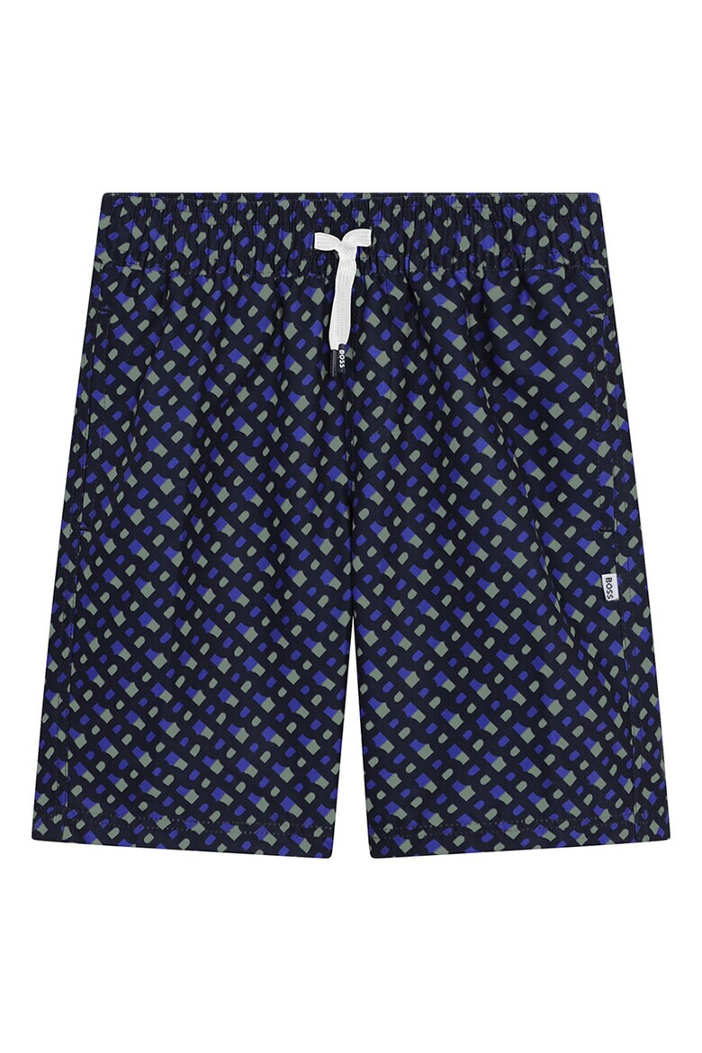 BOSS Kidswear Плувни бермуди с шарка - Pepit.bg