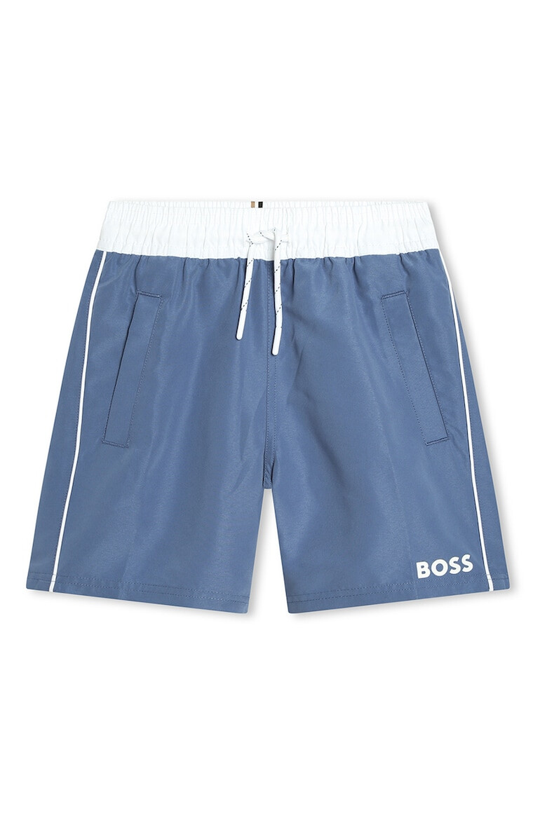 BOSS Kidswear Плувни шорти с лого - Pepit.bg