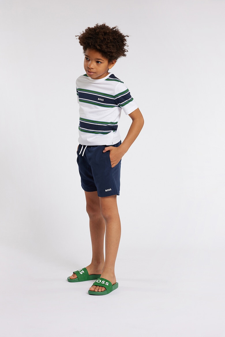 BOSS Kidswear Плувни шорти с връзки - Pepit.bg