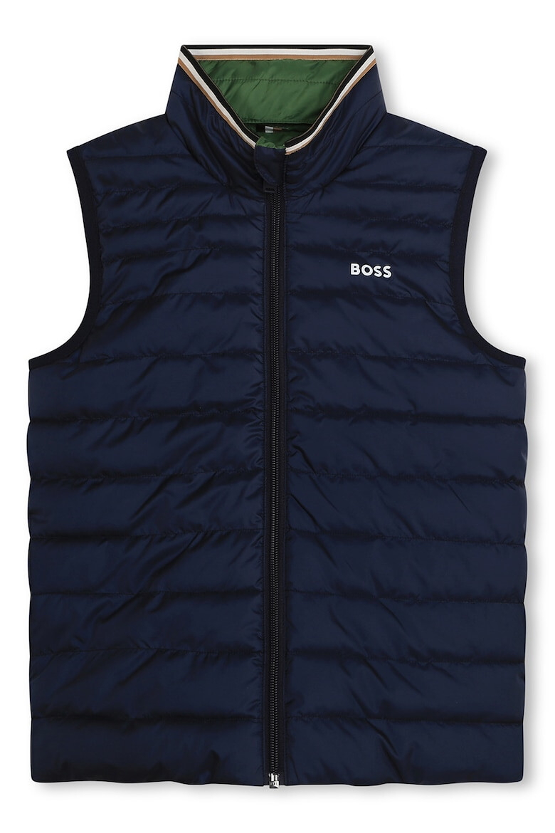 BOSS Kidswear Подплатен ялек с двулицев капитониран дизайн - Pepit.bg