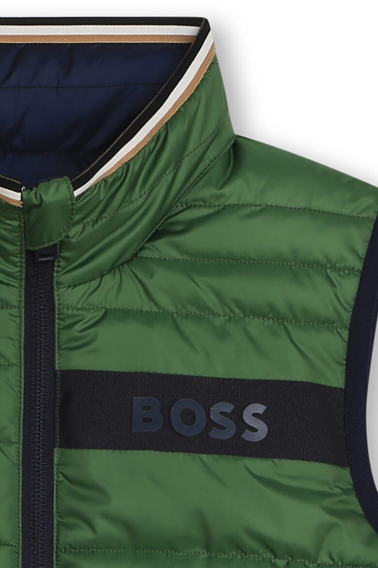 BOSS Kidswear Подплатен ялек с двулицев капитониран дизайн - Pepit.bg