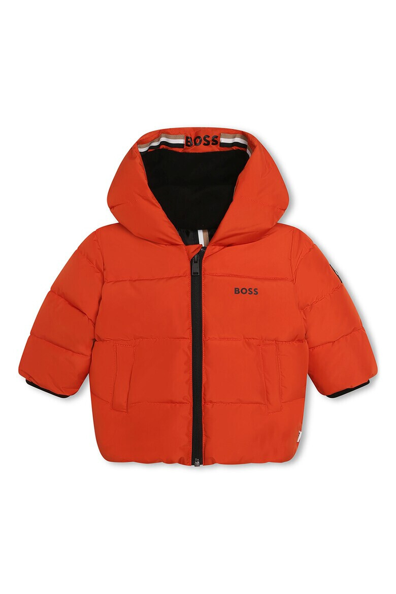 BOSS Kidswear Подплатено зимно яке с качулка - Pepit.bg