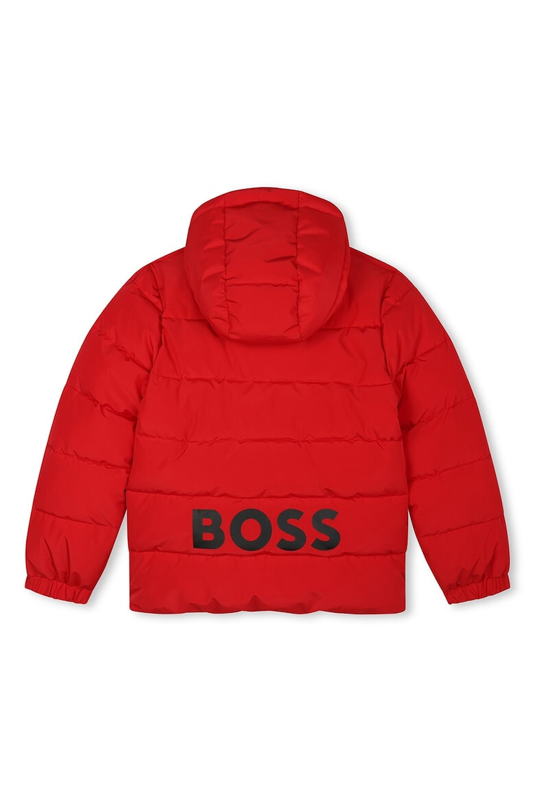 BOSS Kidswear Подплатено зимно яке с качулка - Pepit.bg