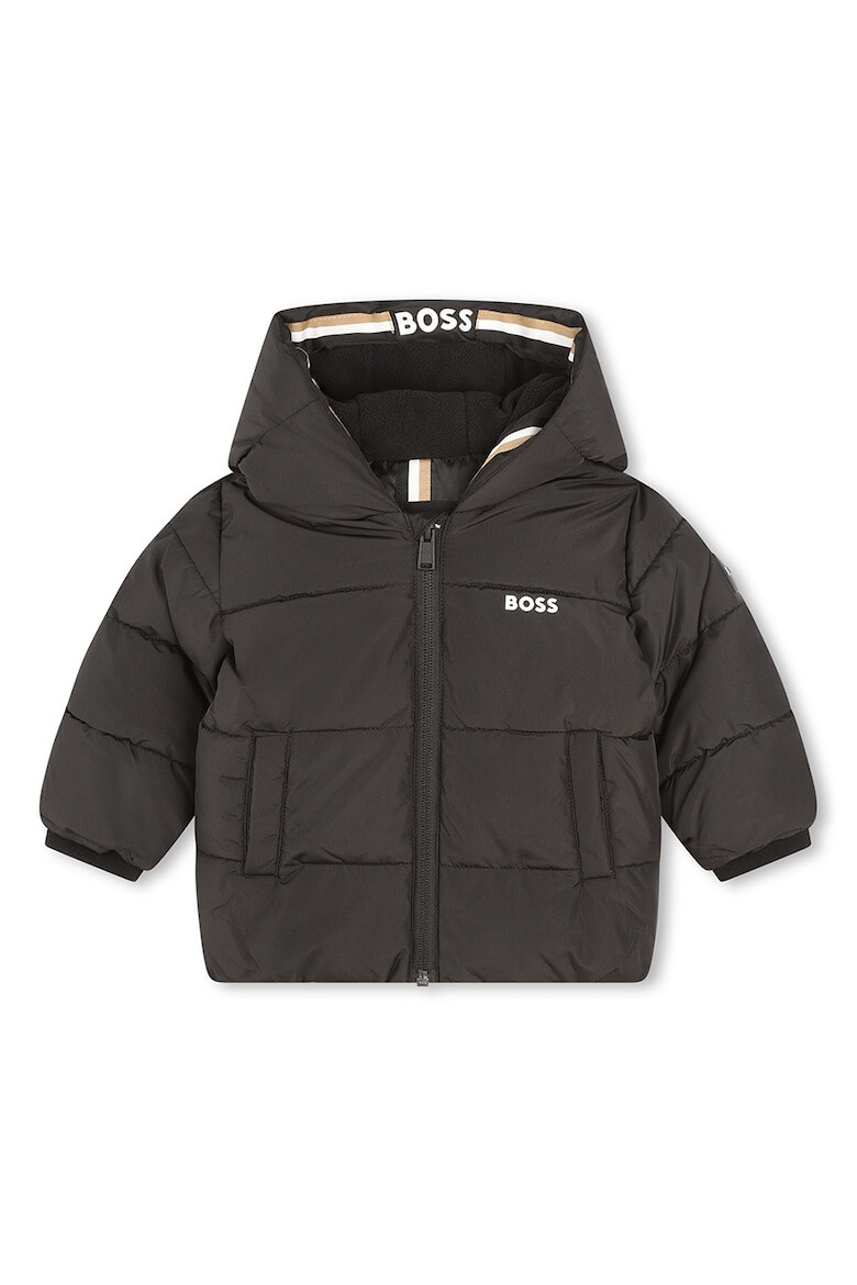 BOSS Kidswear Подплатено зимно яке с качулка - Pepit.bg