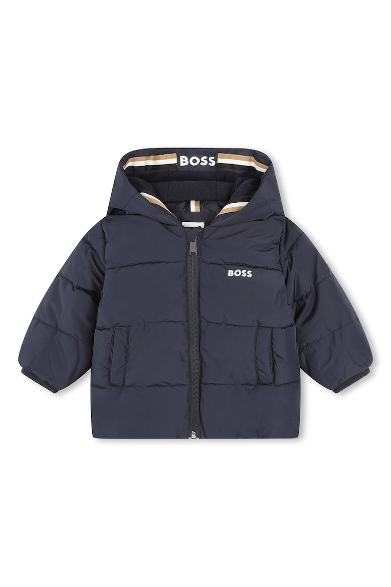 BOSS Kidswear Подплатено зимно яке с качулка - Pepit.bg