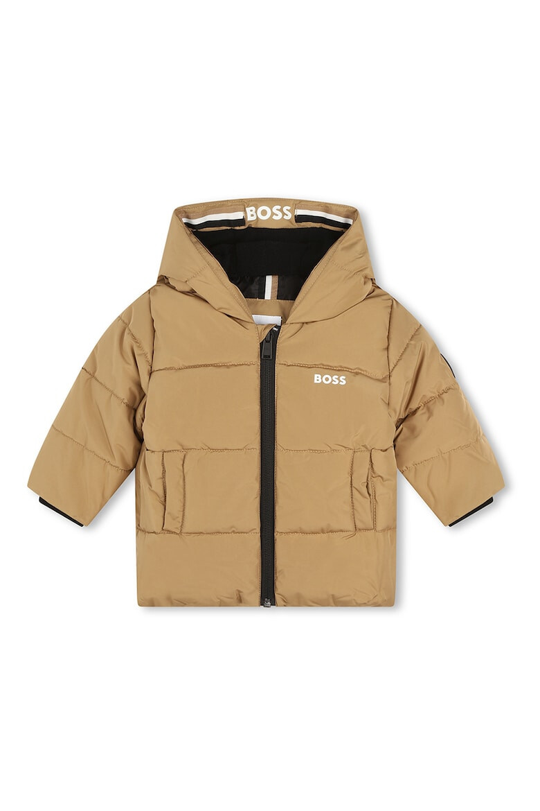 BOSS Kidswear Подплатено зимно яке с качулка - Pepit.bg