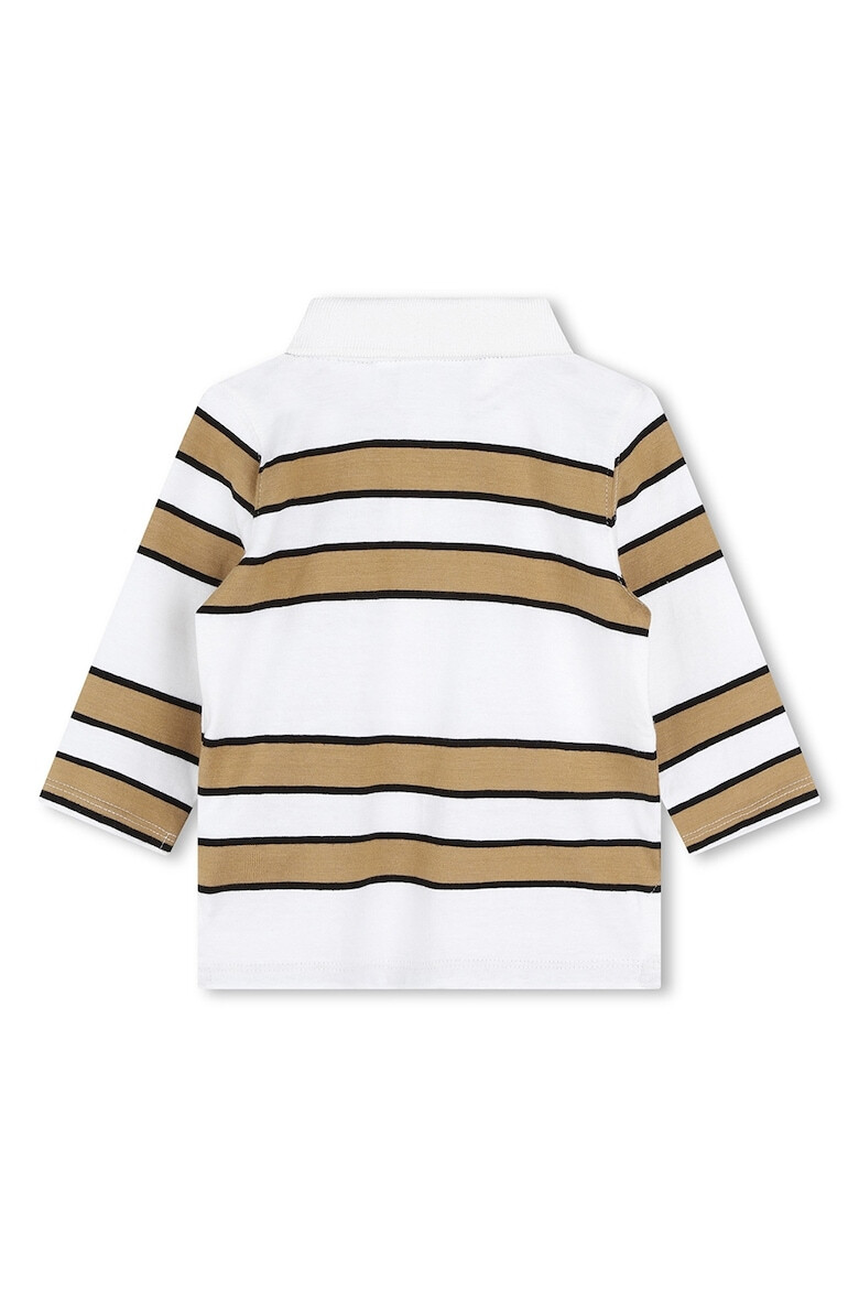 BOSS Kidswear Раирана блуза с яка - Pepit.bg