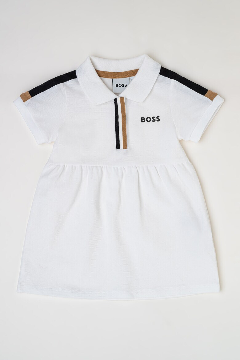 BOSS Kidswear Разкроена рокля с яка - Pepit.bg