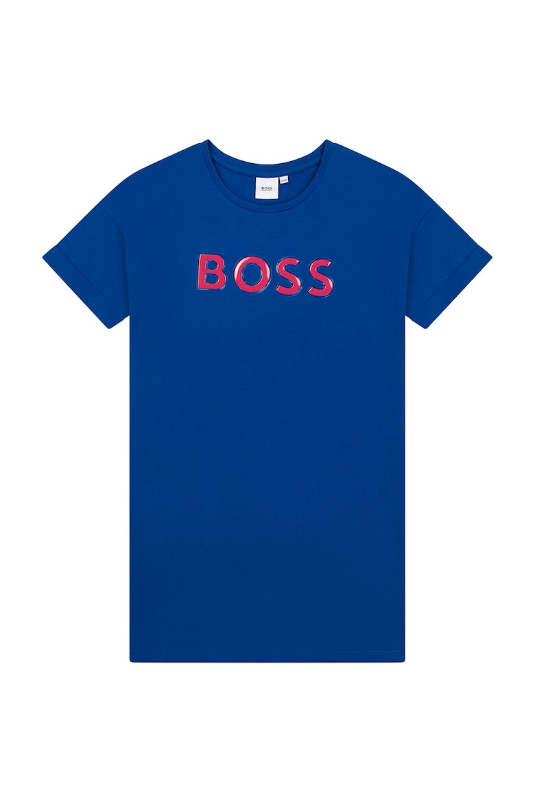 BOSS Kidswear Рокля тип тениска с лого - Pepit.bg