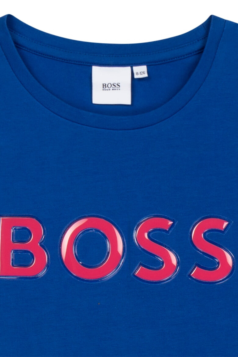 BOSS Kidswear Рокля тип тениска с лого - Pepit.bg