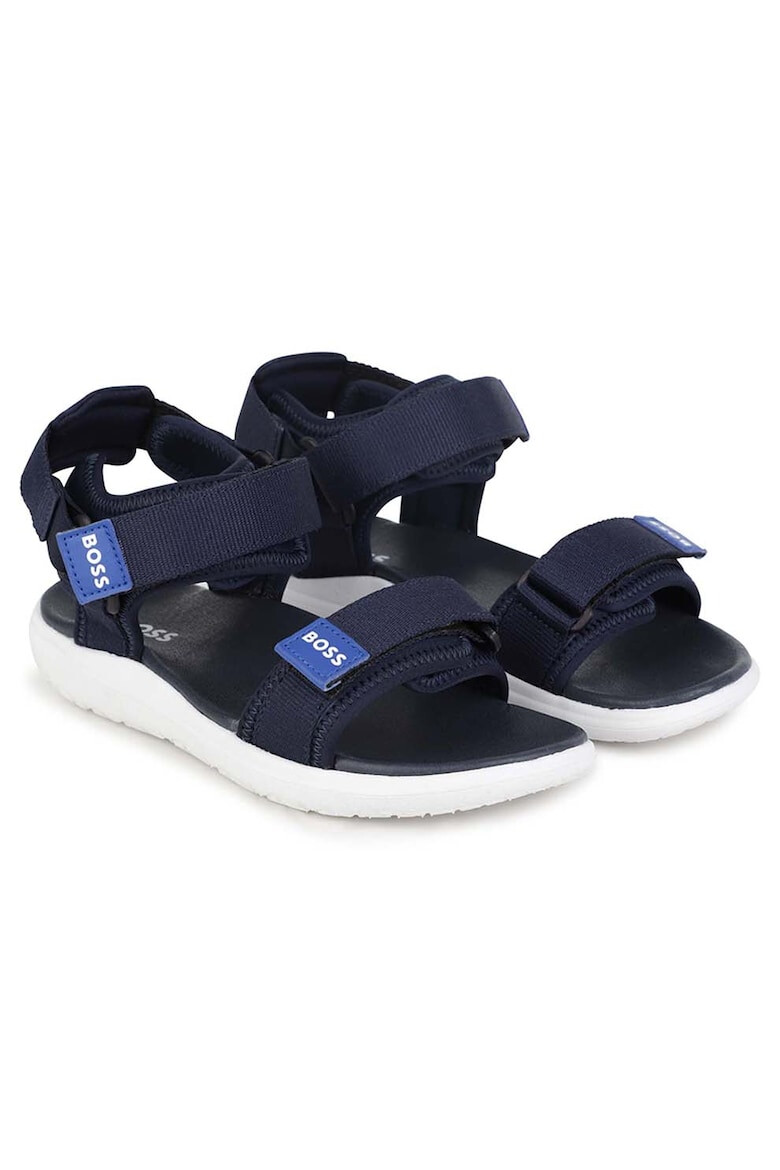 BOSS Kidswear Сандали с велкро и лого - Pepit.bg
