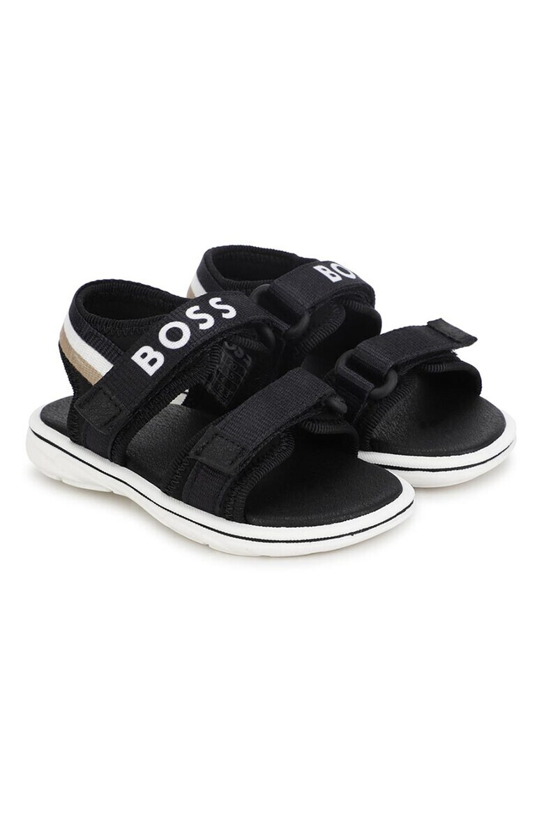 BOSS Kidswear Сандали с велкро и лого - Pepit.bg