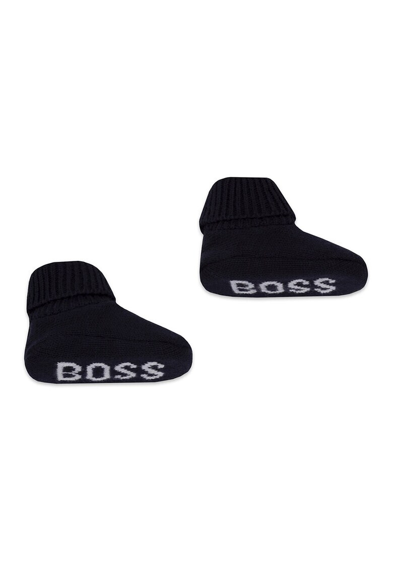 BOSS Kidswear Шапка и ботинки - 3 части - Pepit.bg