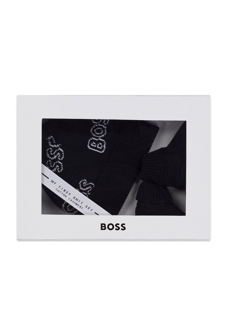 BOSS Kidswear Шапка и ботинки - 3 части - Pepit.bg