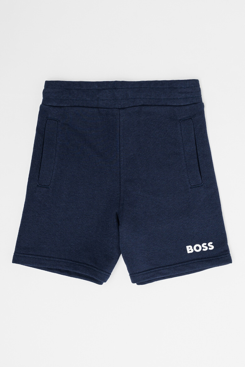 BOSS Kidswear Шорти с памук и джобове встрани - Pepit.bg