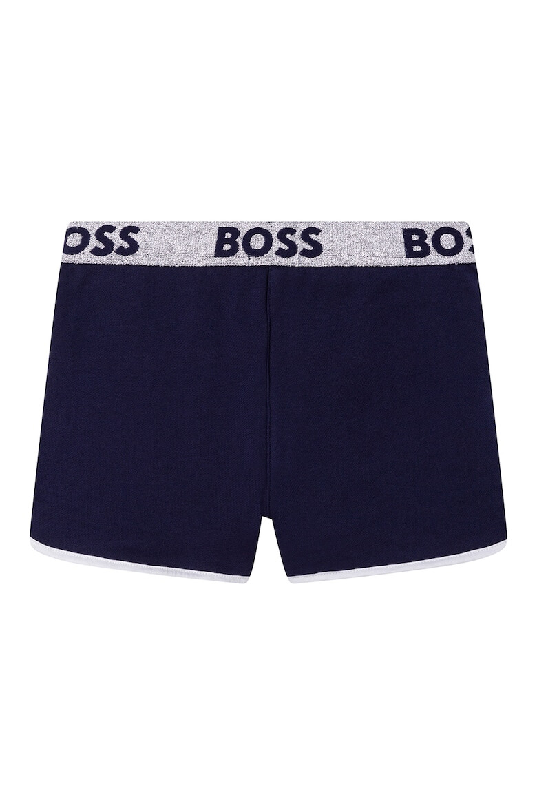 BOSS Kidswear Шорти с връзка и лого - Pepit.bg