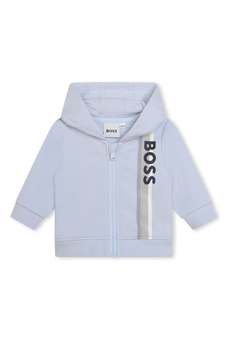 BOSS Kidswear Спортен екип с качулка лого и тениска - Pepit.bg