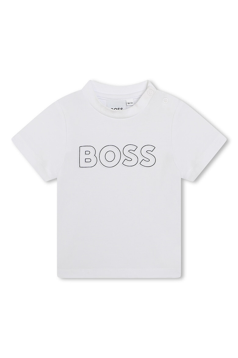 BOSS Kidswear Спортен екип с качулка лого и тениска - Pepit.bg