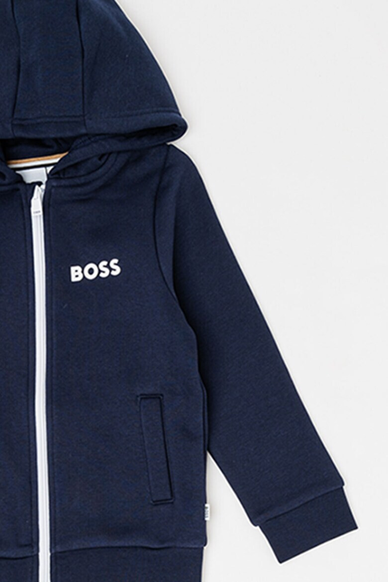 BOSS Kidswear Спортен екип с лого и качулка - Pepit.bg