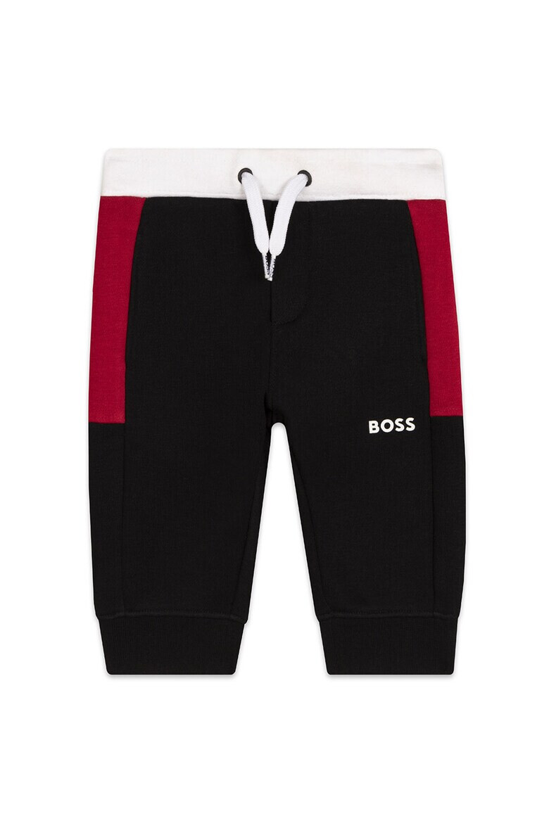 BOSS Kidswear Спортен екип с памук и лого - Pepit.bg