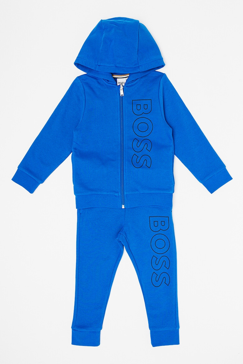 BOSS Kidswear Спортен екип с памук и лого - Pepit.bg