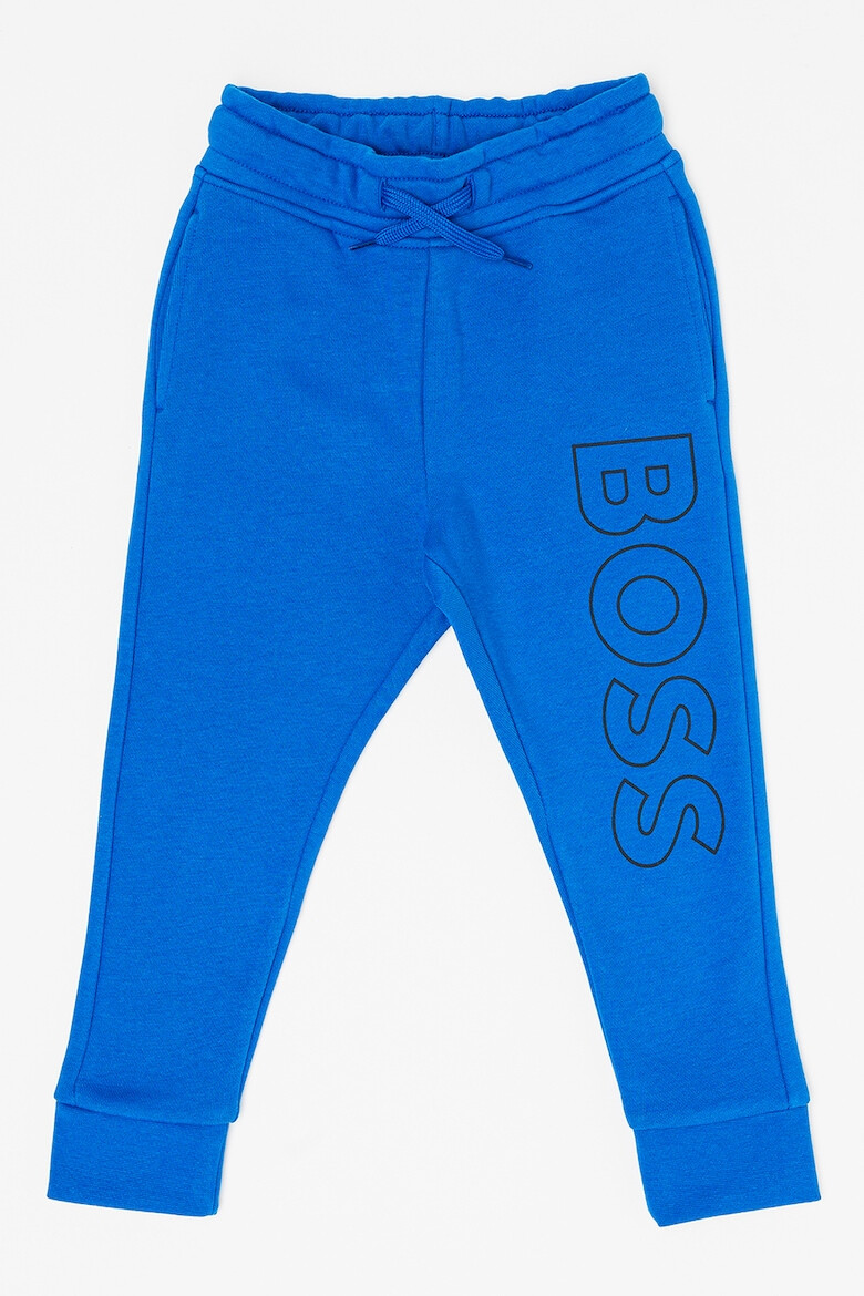 BOSS Kidswear Спортен екип с памук и лого - Pepit.bg