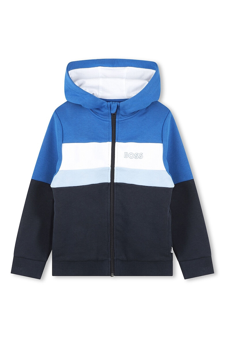 BOSS Kidswear Спортен екип с памук с лого - Pepit.bg