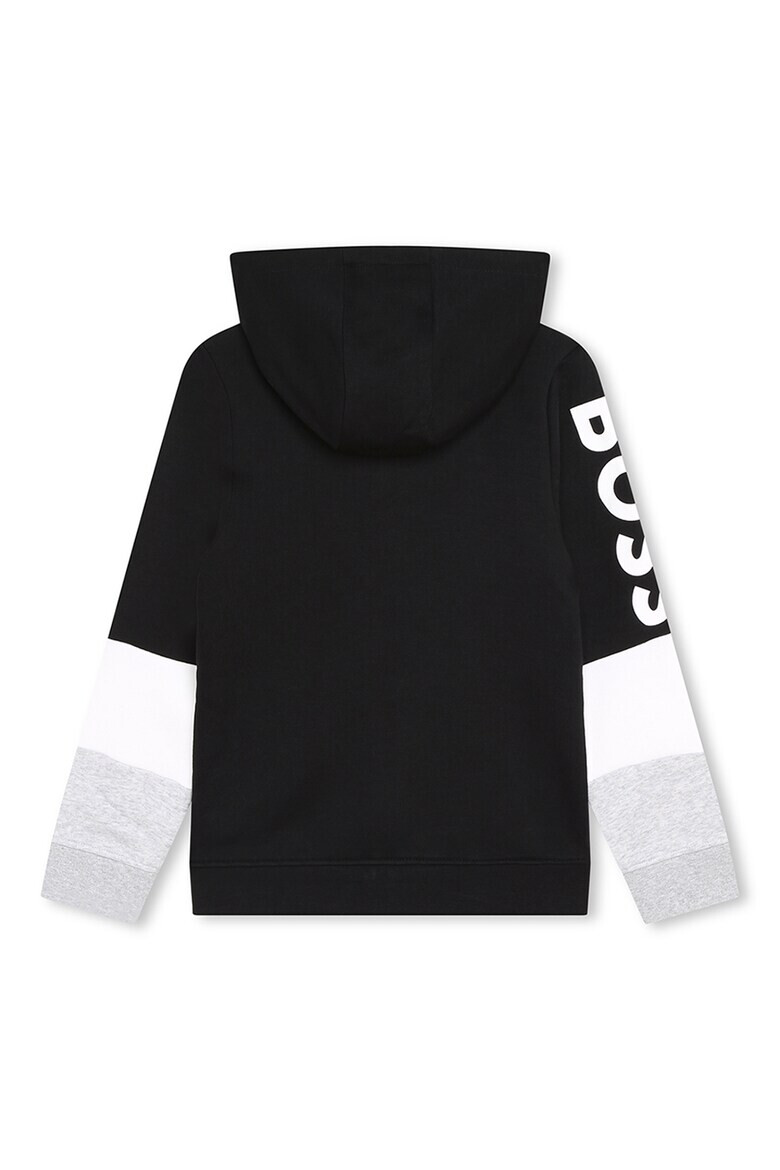 BOSS Kidswear Спортен екип с цип и лого - Pepit.bg