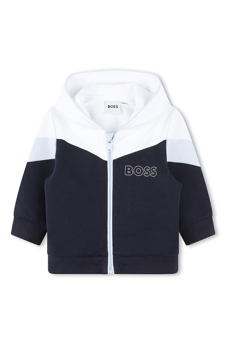 BOSS Kidswear Спортен екип с цип и лого - Pepit.bg