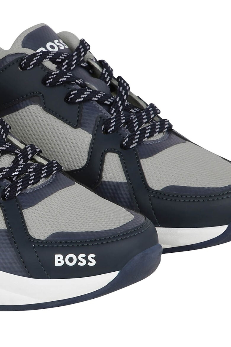 BOSS Kidswear Спортни обувки с мрежа - Pepit.bg