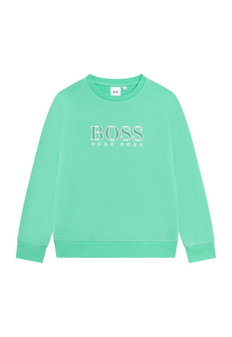 BOSS Kidswear Суитшърт на лога - Pepit.bg