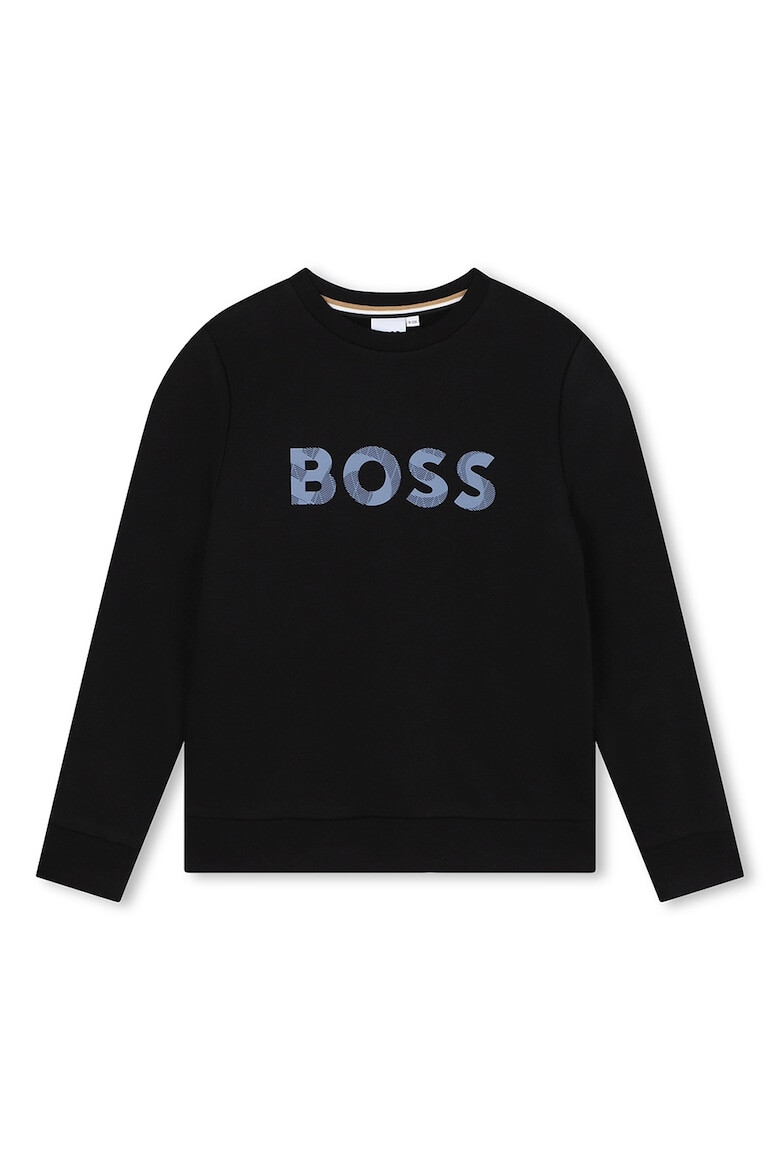 BOSS Kidswear Суитшърт с овално деколте - Pepit.bg