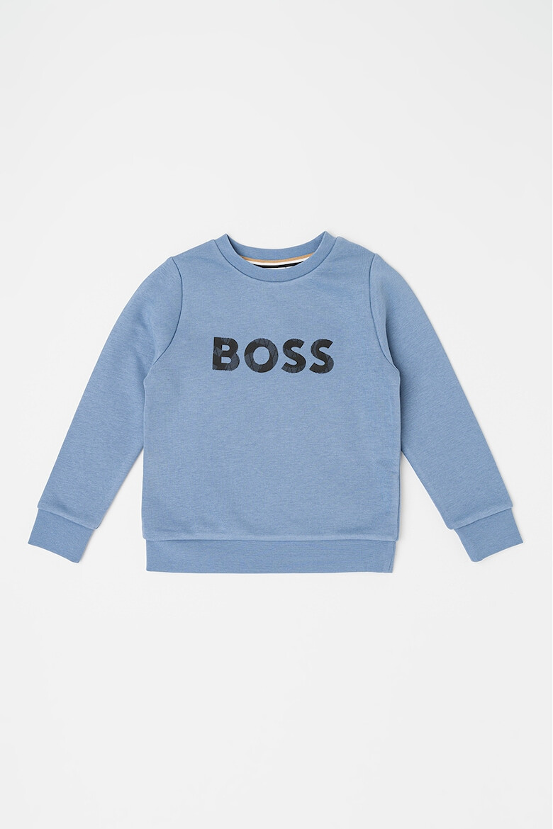 BOSS Kidswear Суитшърт с овално деколте - Pepit.bg