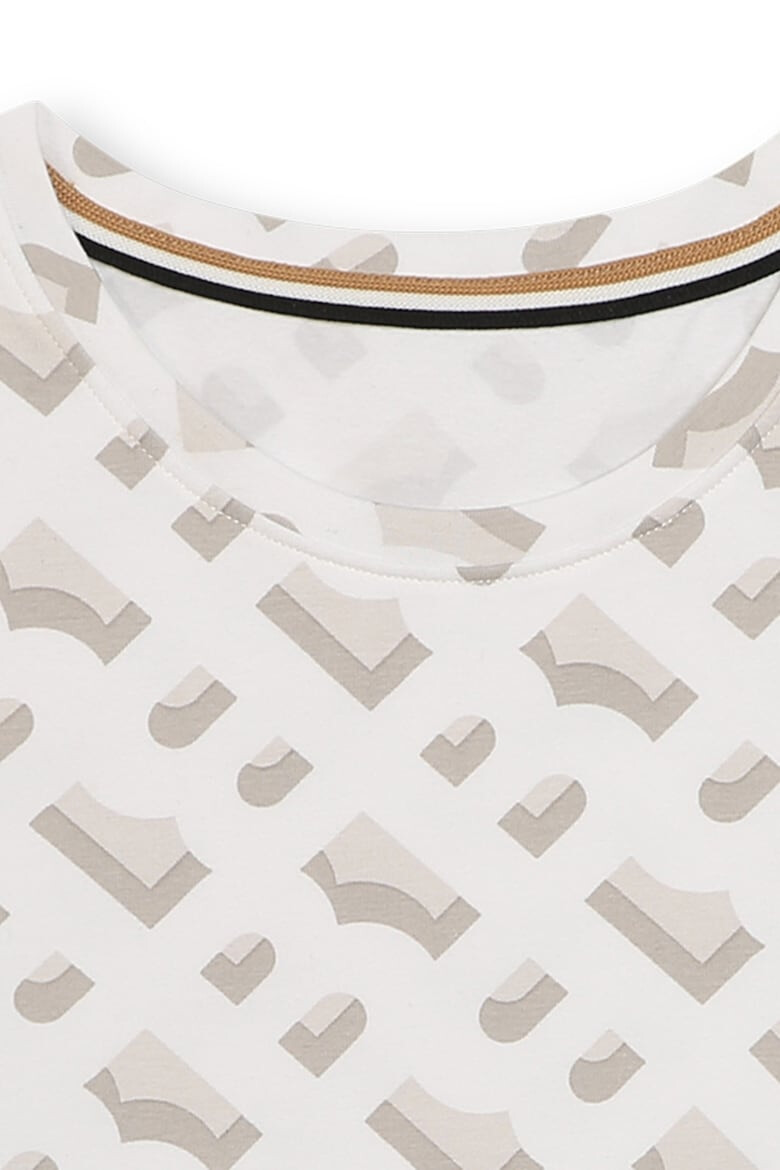 BOSS Kidswear Тениска и фигурална шарка - Pepit.bg
