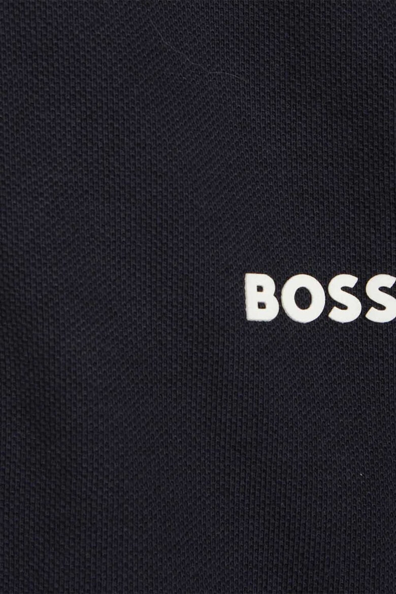 BOSS Kidswear Тениска с контрастно лого - Pepit.bg