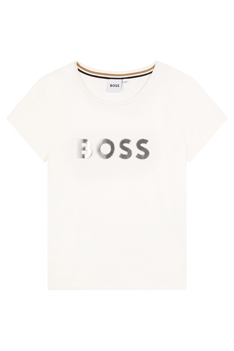 BOSS Kidswear Тениска с лого - Pepit.bg