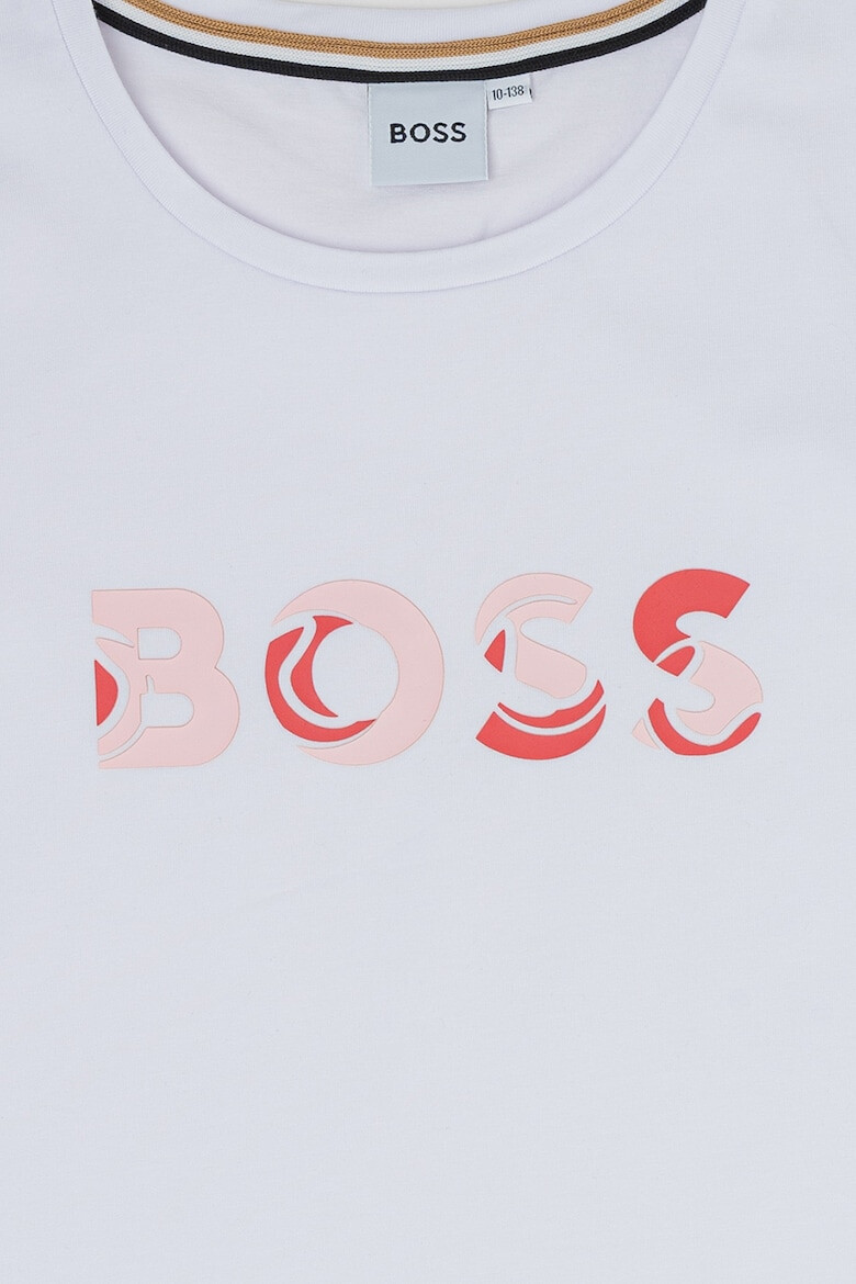 BOSS Kidswear Тениска с лого - Pepit.bg