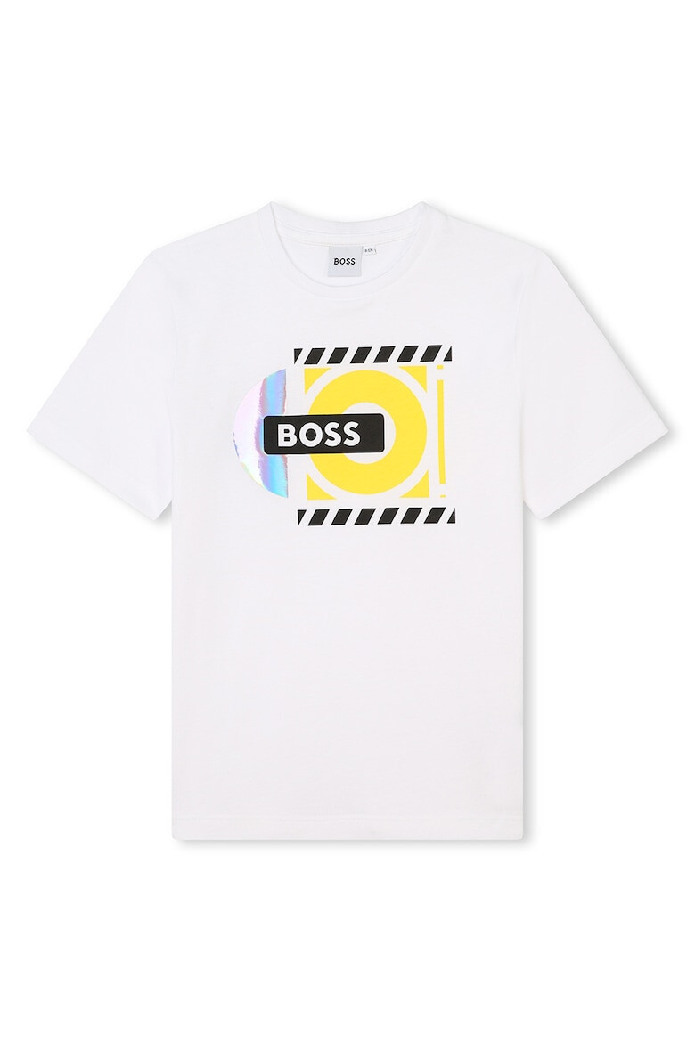 BOSS Kidswear Тениска с лого - Pepit.bg